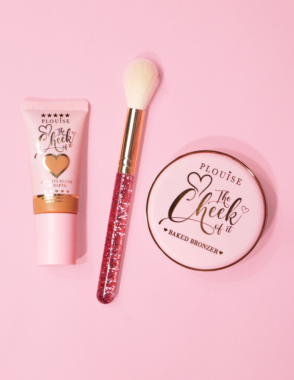 Here Comes The Sun Zestaw upominkowy z bronzerem i pędzlem