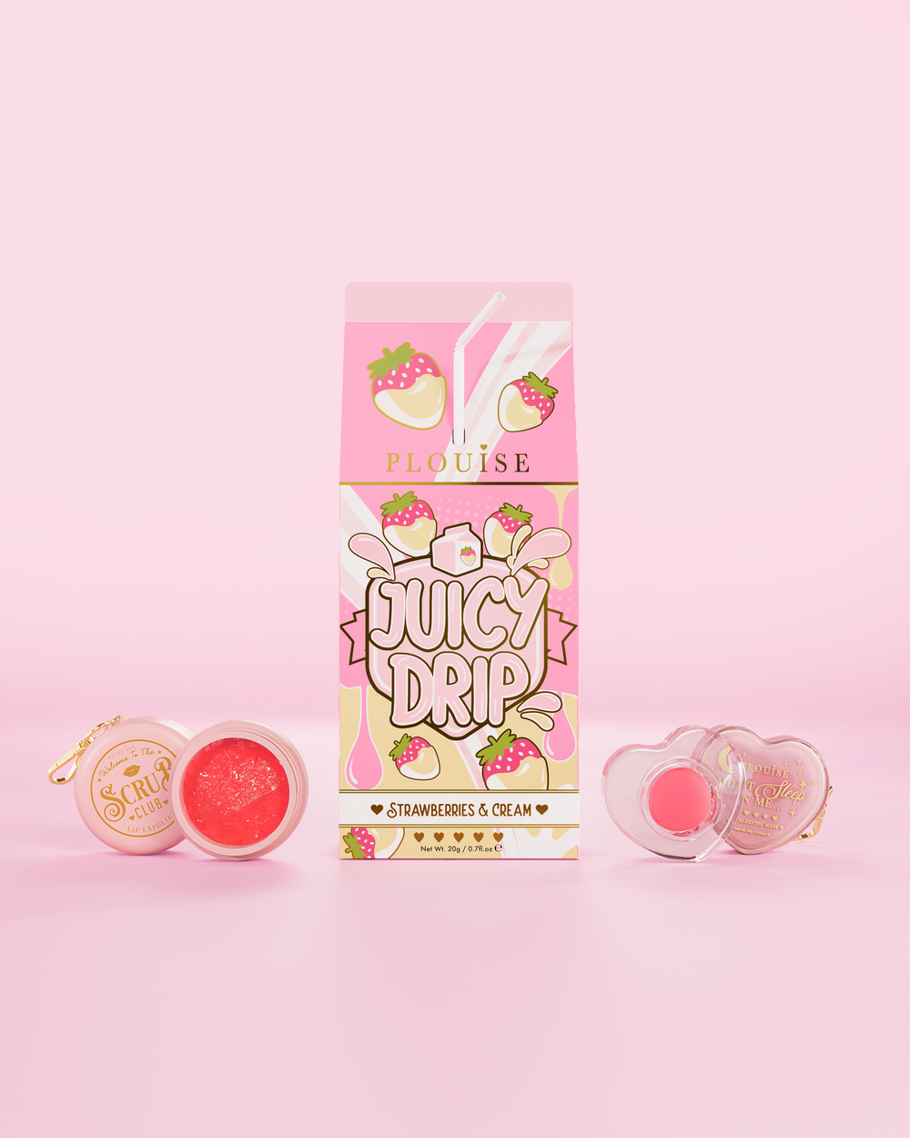Duet Juicy Drip Lip Scrub i Maseczka do Ust