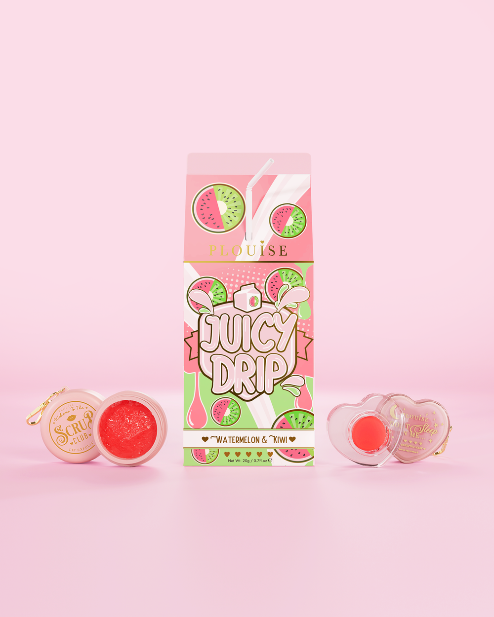 Duet Juicy Drip Lip Scrub i Maseczka do Ust