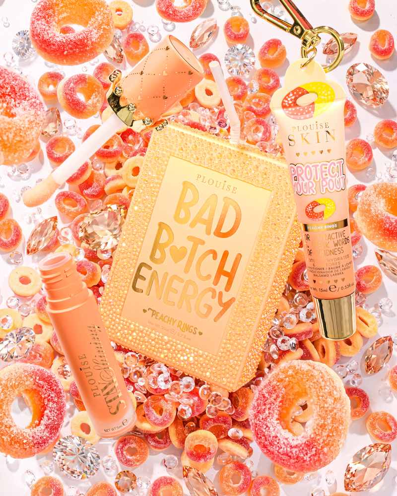 Crystal Bad Bitch Energy Lip Duo Peachy Rings (100% zniżki)