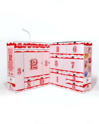 (TYLKO PUDEŁKO) 12 sań świątecznych Kalendarz adwentowy do pielęgnacji skóry Bad Bitch