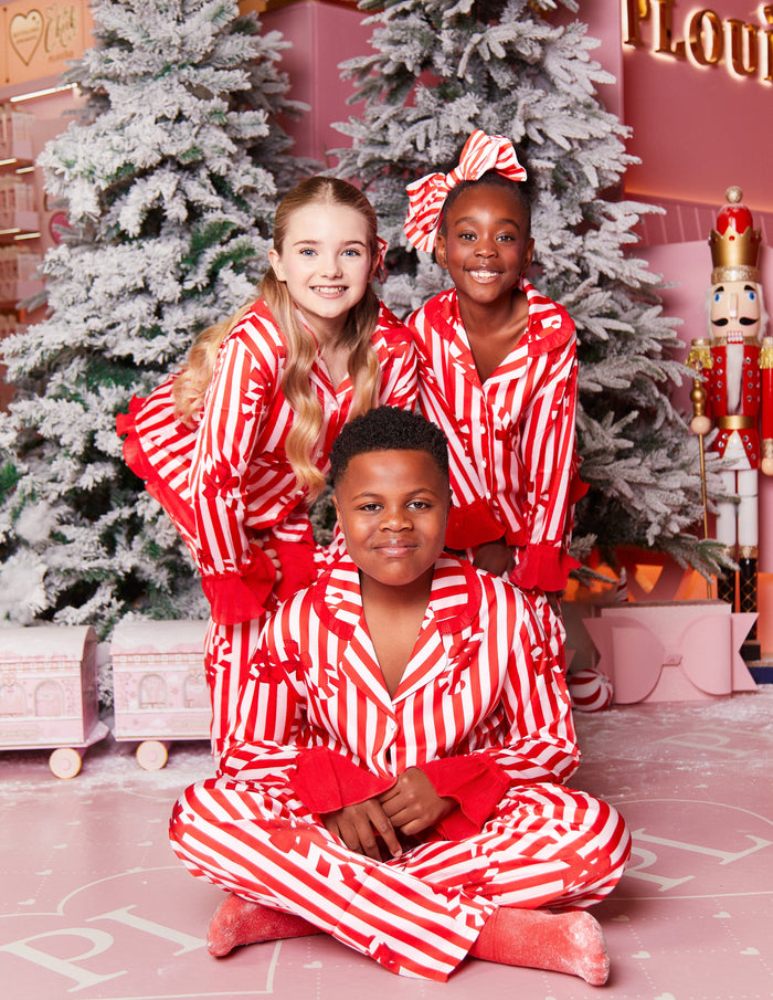 Świąteczna piżama dziecięca Candy Cane