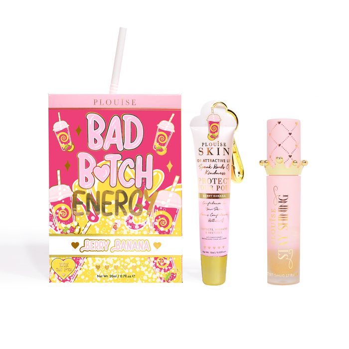 Duet odżywki do ust Bad Bitch Energy i olejku do ust