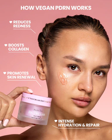 Zalety kremu nawilżającego Big Dreams Collagen & Vegan PDRN Jelly Cream