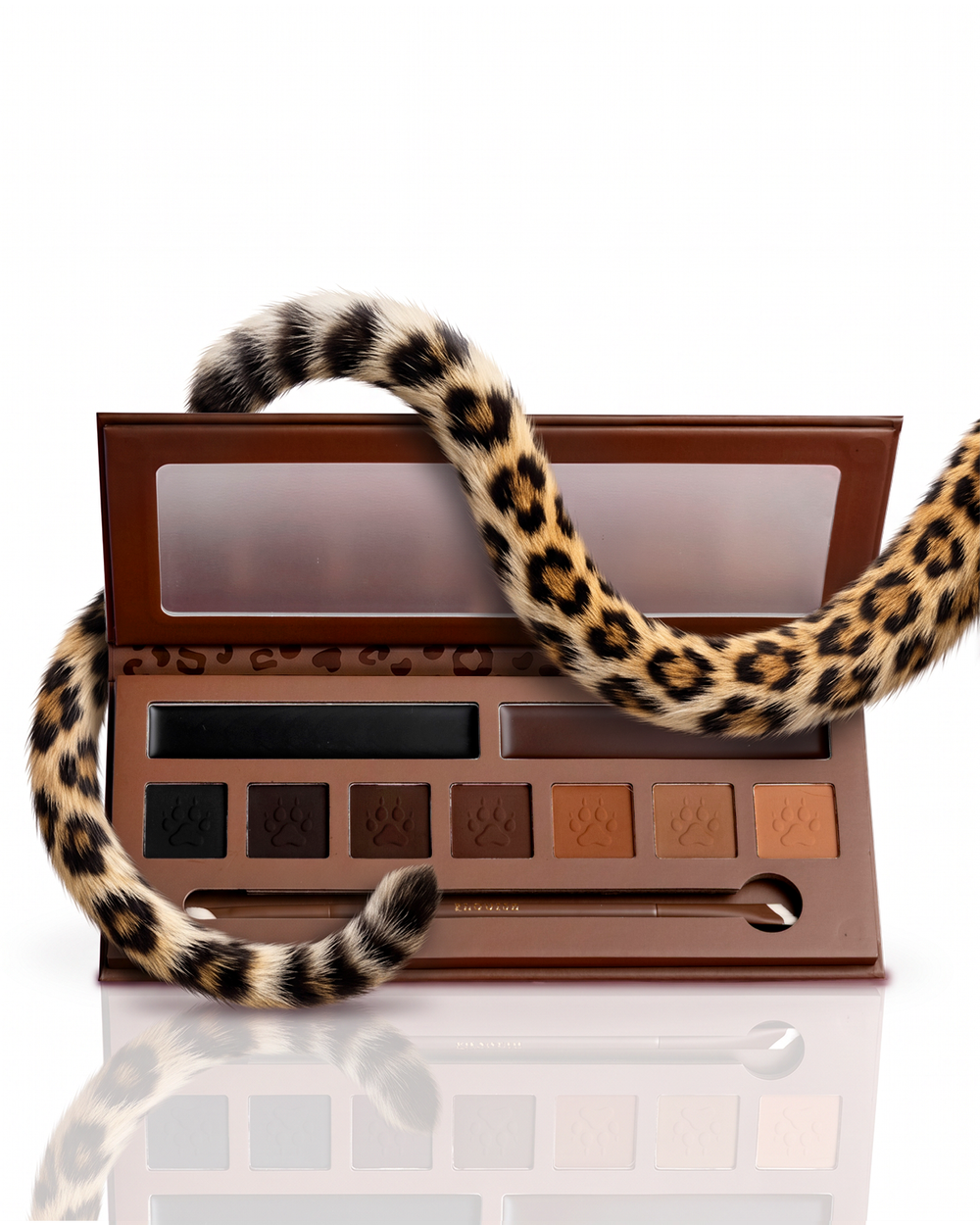 Paleta Cheetah Smoke Show Smokey Liner i zestaw pędzli do eyelinera