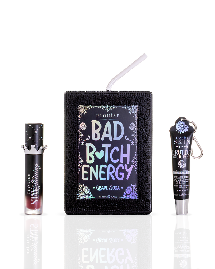 Halloween Crystal Bad Bitch Energy Duet odżywki do ust i olejku do ust