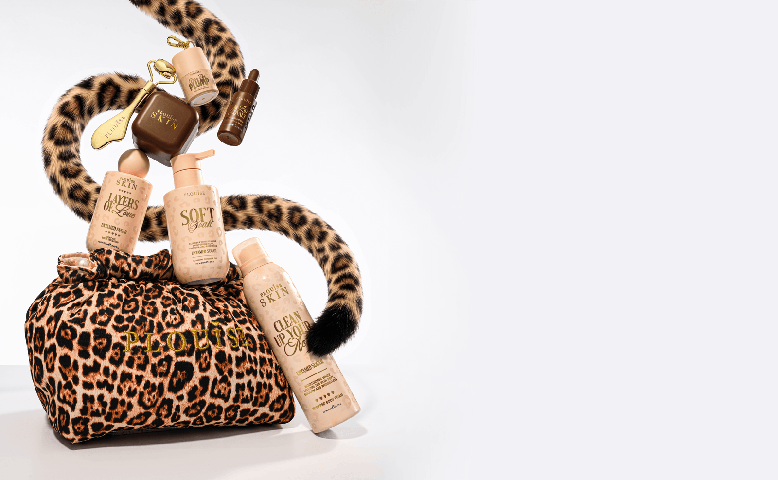 Bad B*tch Energy — Cheetah collection campaign artwork.