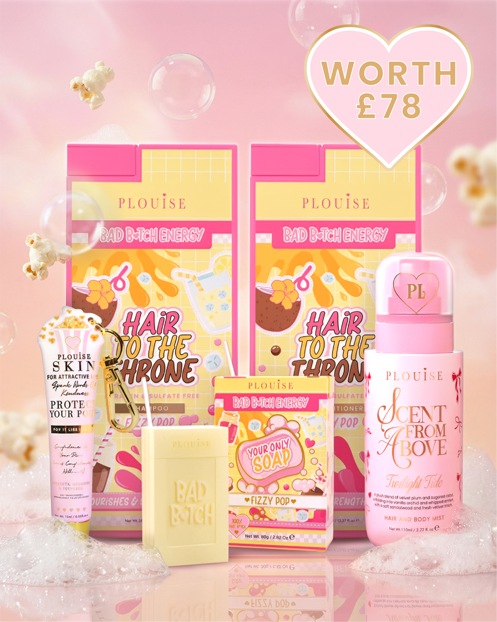 Zestaw Wash Spritz & Kiss