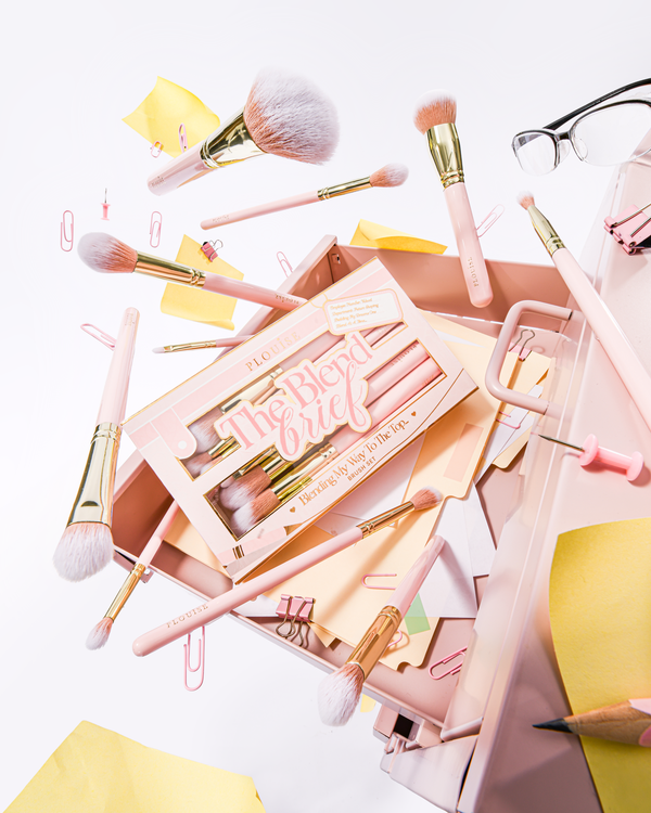 The Blend Brief Eye & Face Brush Set