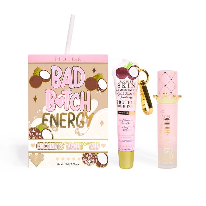 Duet odżywki do ust Bad Bitch Energy i olejku do ust