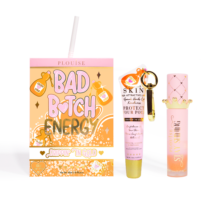 Duet odżywki do ust Bad Bitch Energy i olejku do ust