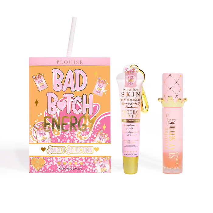 Duet odżywki do ust Bad Bitch Energy i olejku do ust