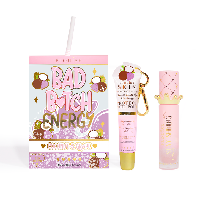 Duet odżywki do ust Bad Bitch Energy i olejku do ust
