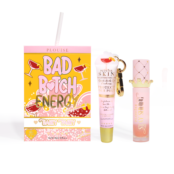 Duet odżywki do ust Bad Bitch Energy i olejku do ust