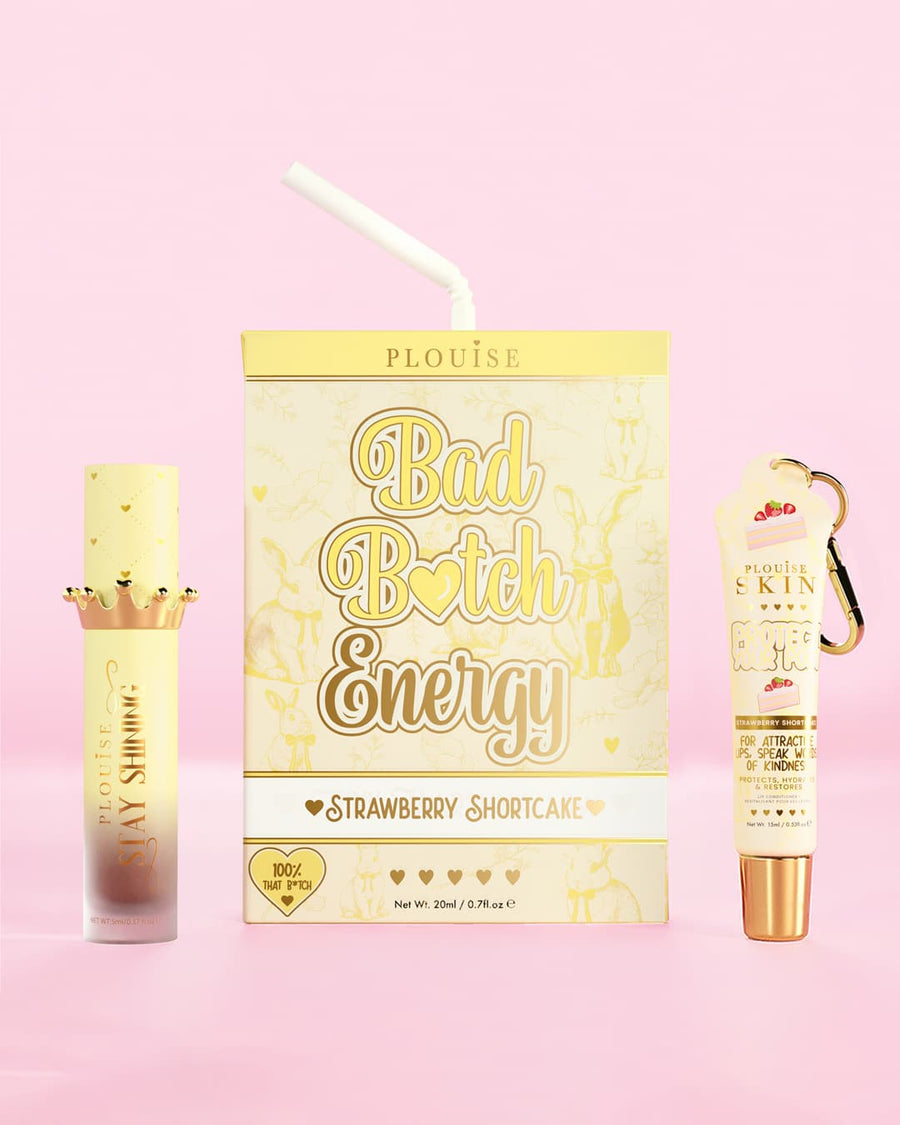 P.Louise Bad Bitch Energy Lip Duo w kolorze Strawberry Shortcake