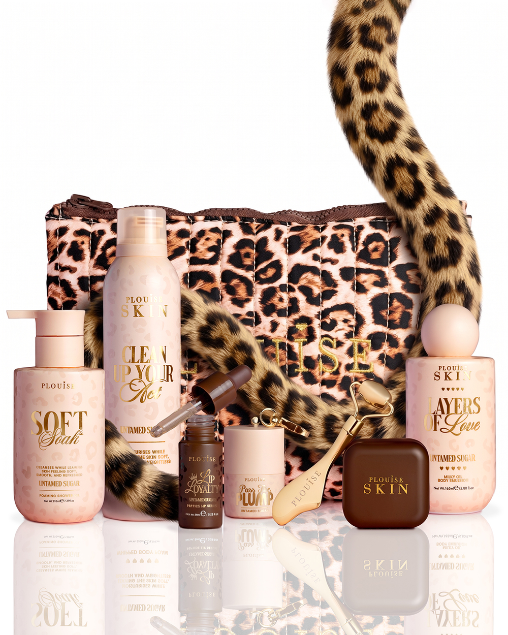 Cheetah Hot Hunt Skin & Body Self Care Set
