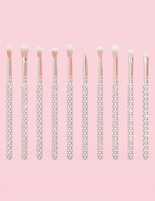 P. Louise Crystal 20 Piece Makeup Brush Bundle