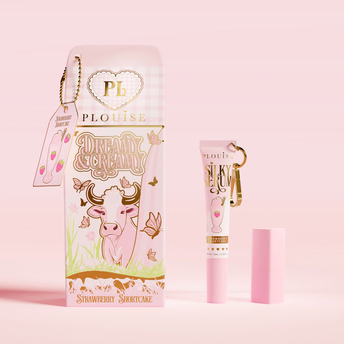 Marzycielski i kremowy duet balsamu do ust i serum do ust