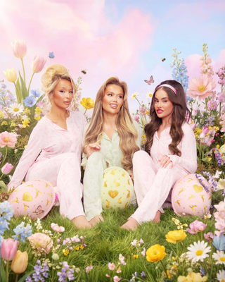 Somebunny Loves You Różowa piżama z króliczkiem