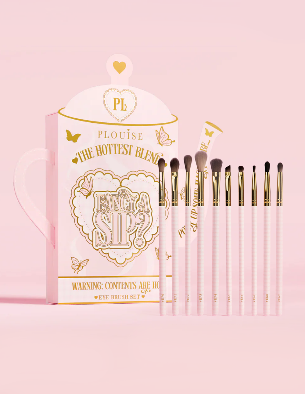 Fancy A Sip 10-Piece Eye Brush Set
