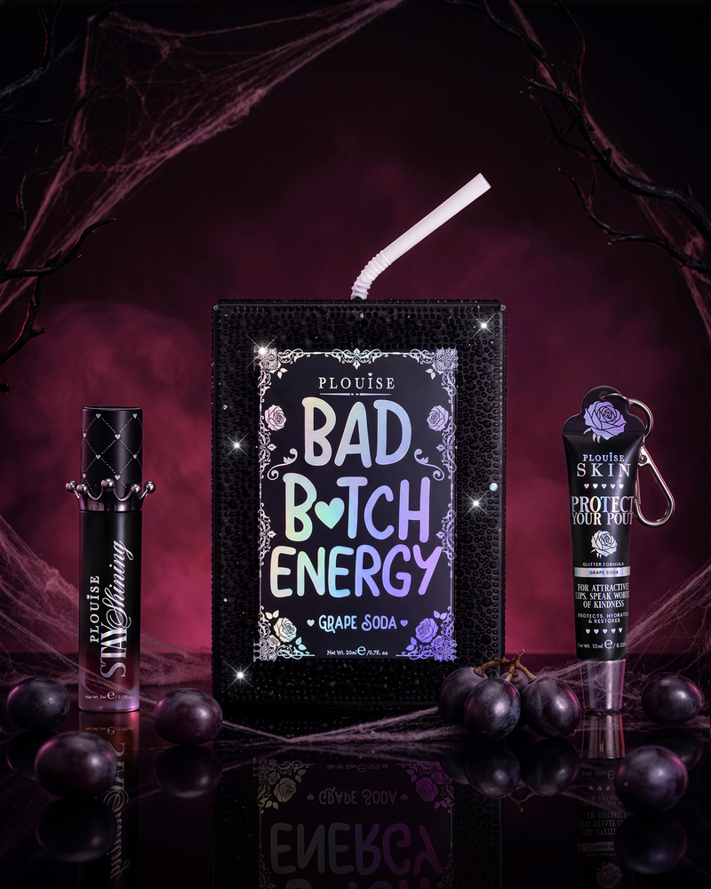 Halloween Crystal Bad Bitch Energy Duet odżywki do ust i olejku do ust