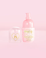Różowa butelka P.Louise Hand It Over nawilżającego serum do rąk o zapachu truskawkowego ciasteczka 