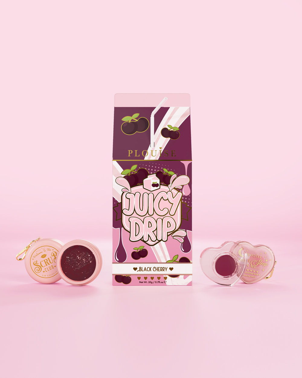 Duet Juicy Drip Lip Scrub i Maseczka do Ust