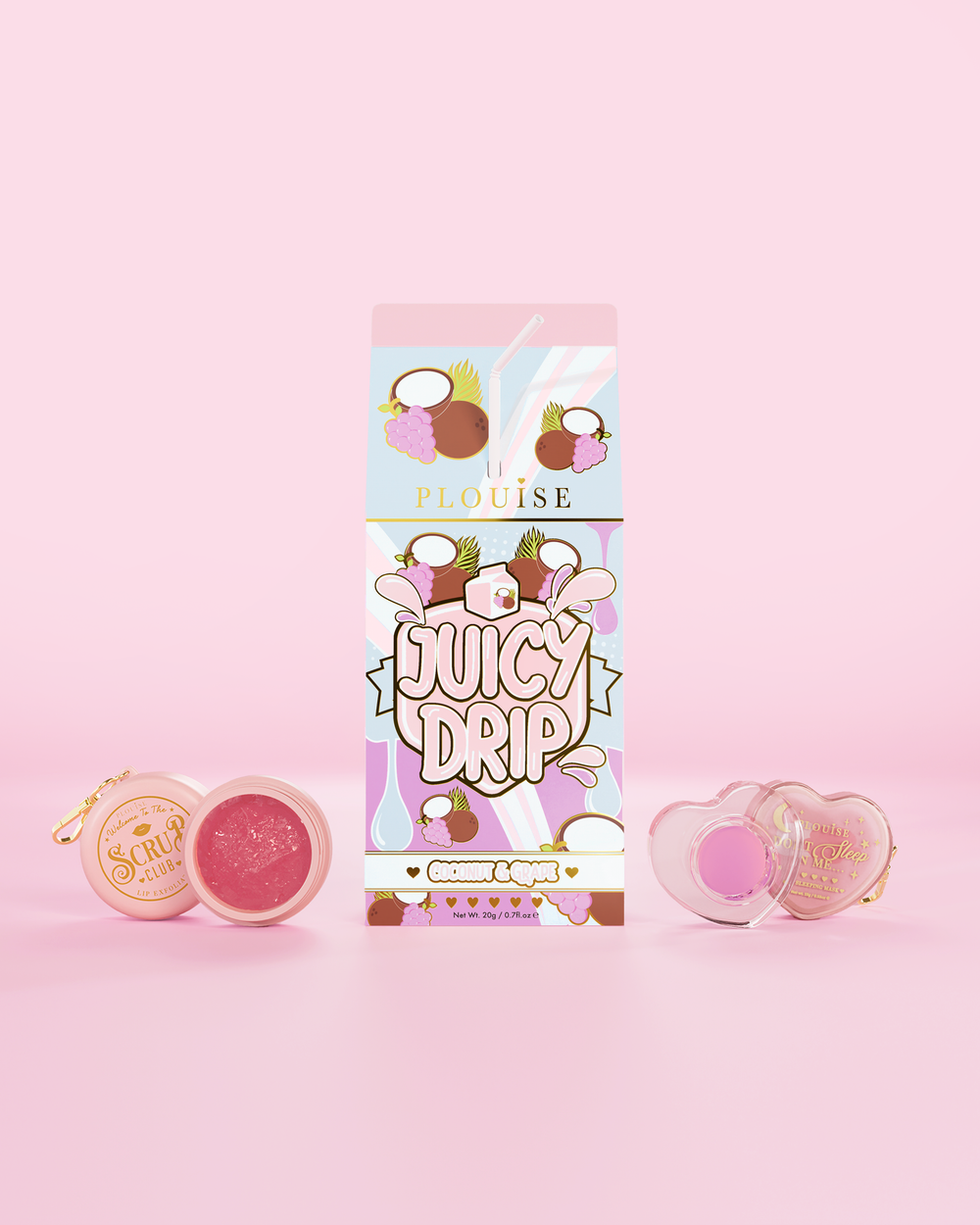 Duet Juicy Drip Lip Scrub i Maseczka do Ust