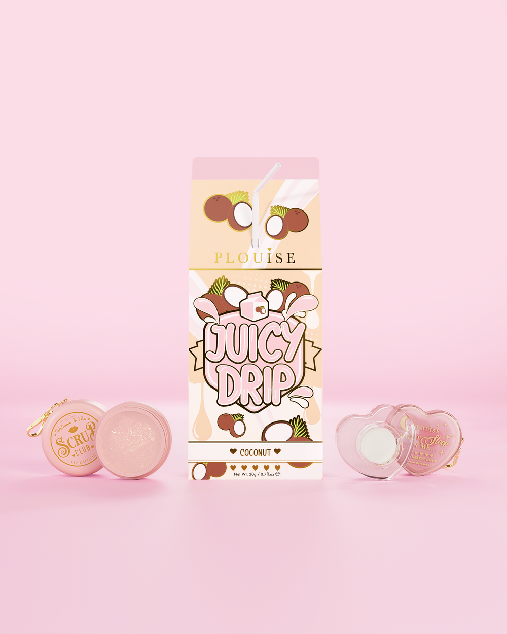 Duet Juicy Drip Lip Scrub i Maseczka do Ust