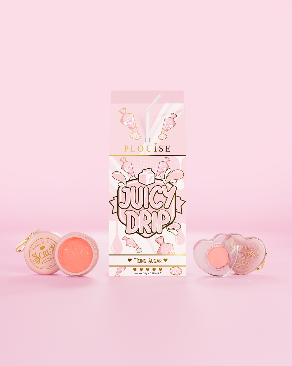 Duet Juicy Drip Lip Scrub i Maseczka do Ust
