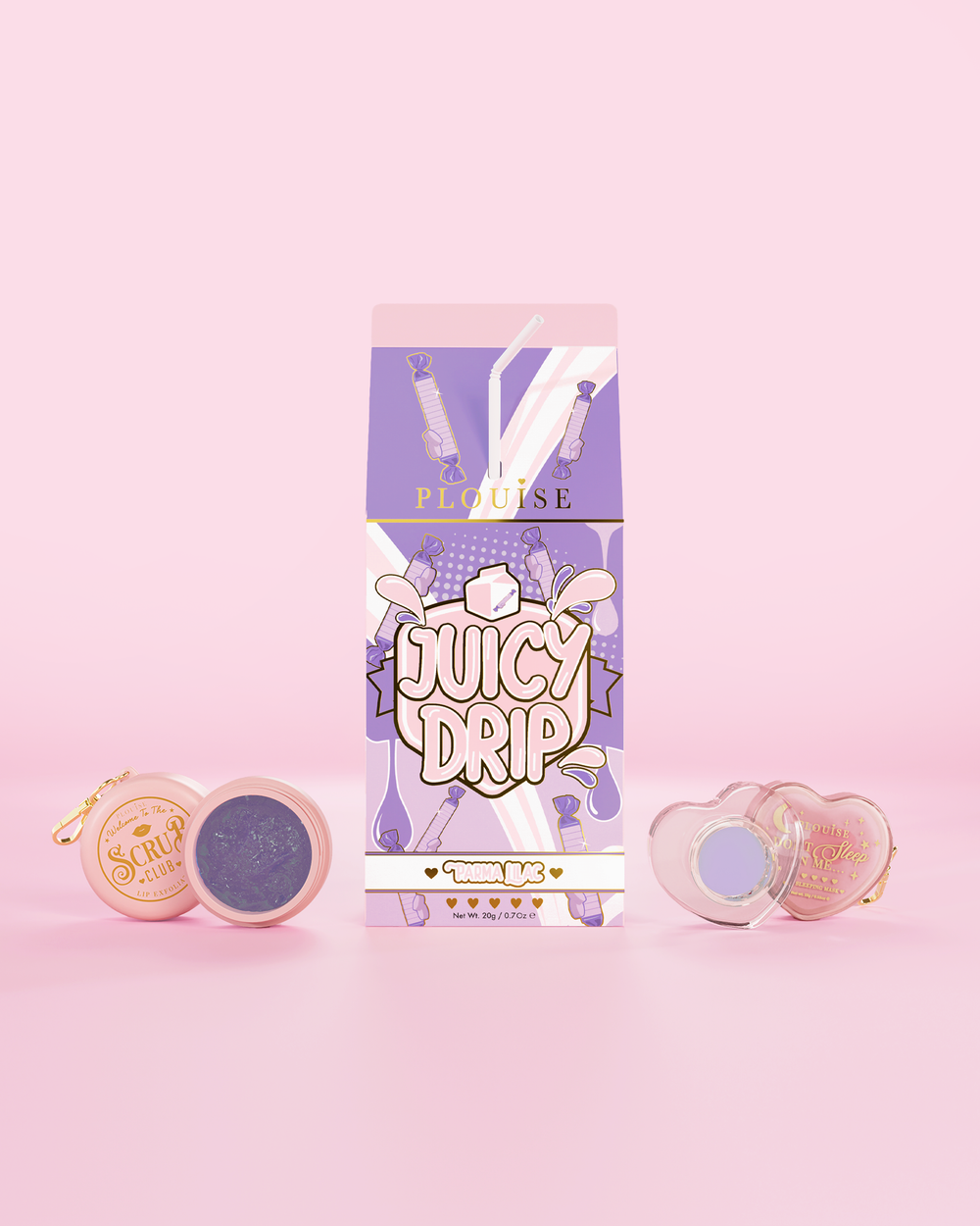 Duet Juicy Drip Lip Scrub i Maseczka do Ust