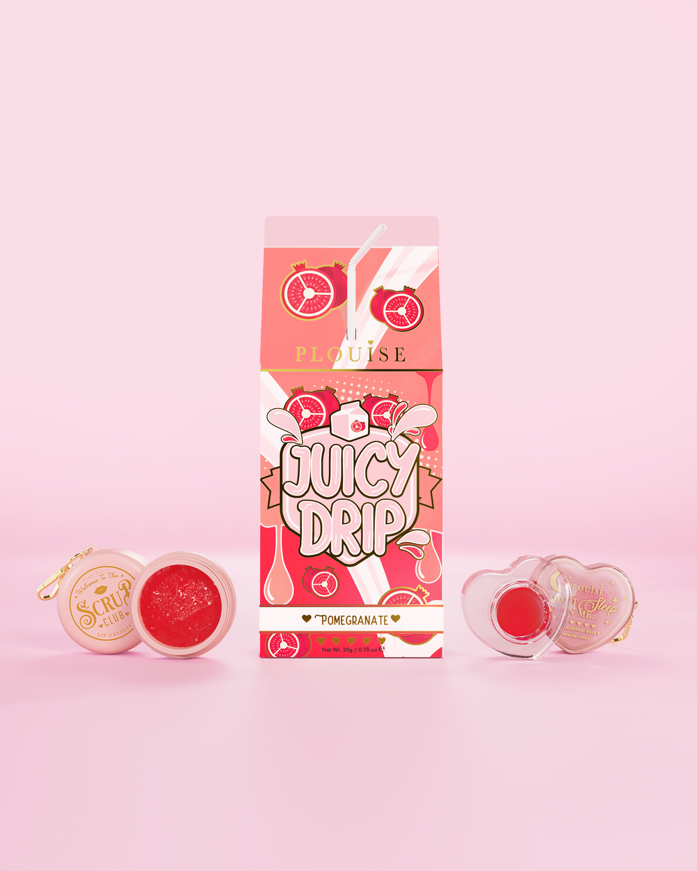 Duet Juicy Drip Lip Scrub i Maseczka do Ust