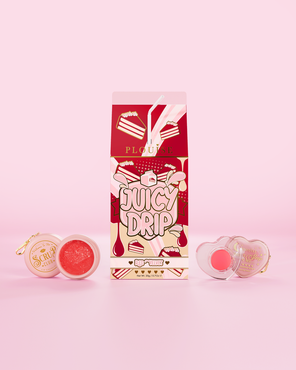 Duet Juicy Drip Lip Scrub i Maseczka do Ust