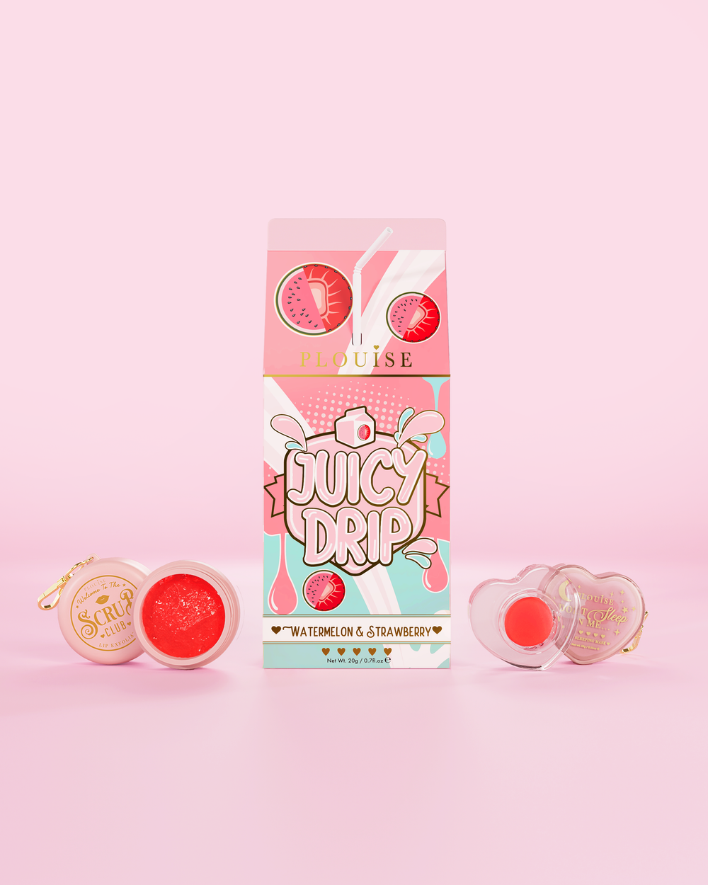 Duet Juicy Drip Lip Scrub i Maseczka do Ust