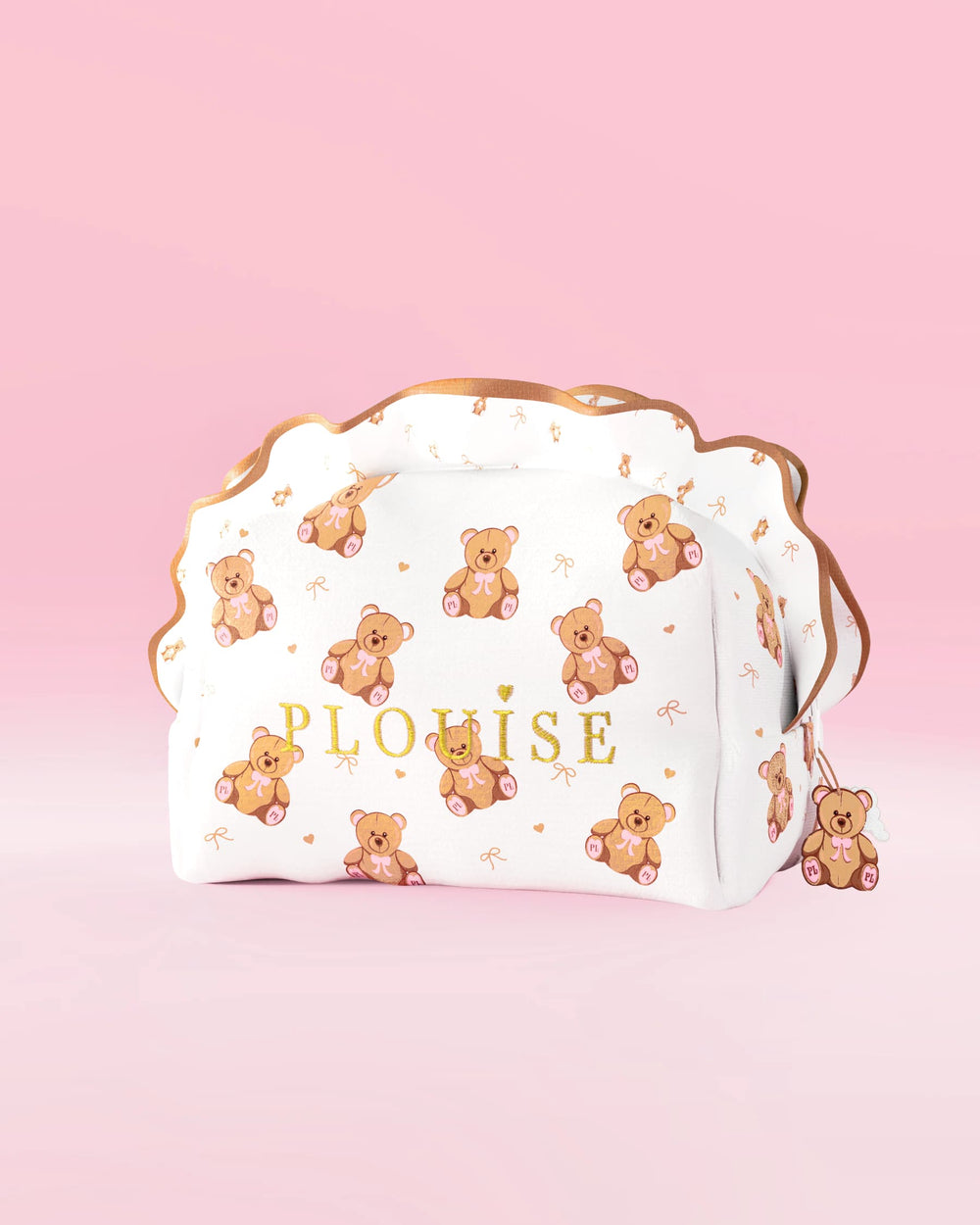 Torba i zestaw do pielęgnacji ciała z dużym nadrukiem Teddy Touch — PRZEDSPRZEDAŻ