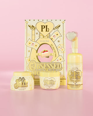 P.Louise Obsessed For Less Skincare Zestaw w truskawkowym ciastku