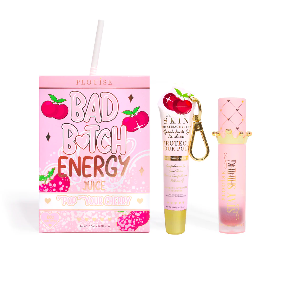 Duet Bad Bitch Energy odżywka do ust i olejek do ust - Blue Raspberry