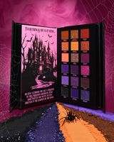 Straszna paleta Halloween z zakończeniem opowieści
