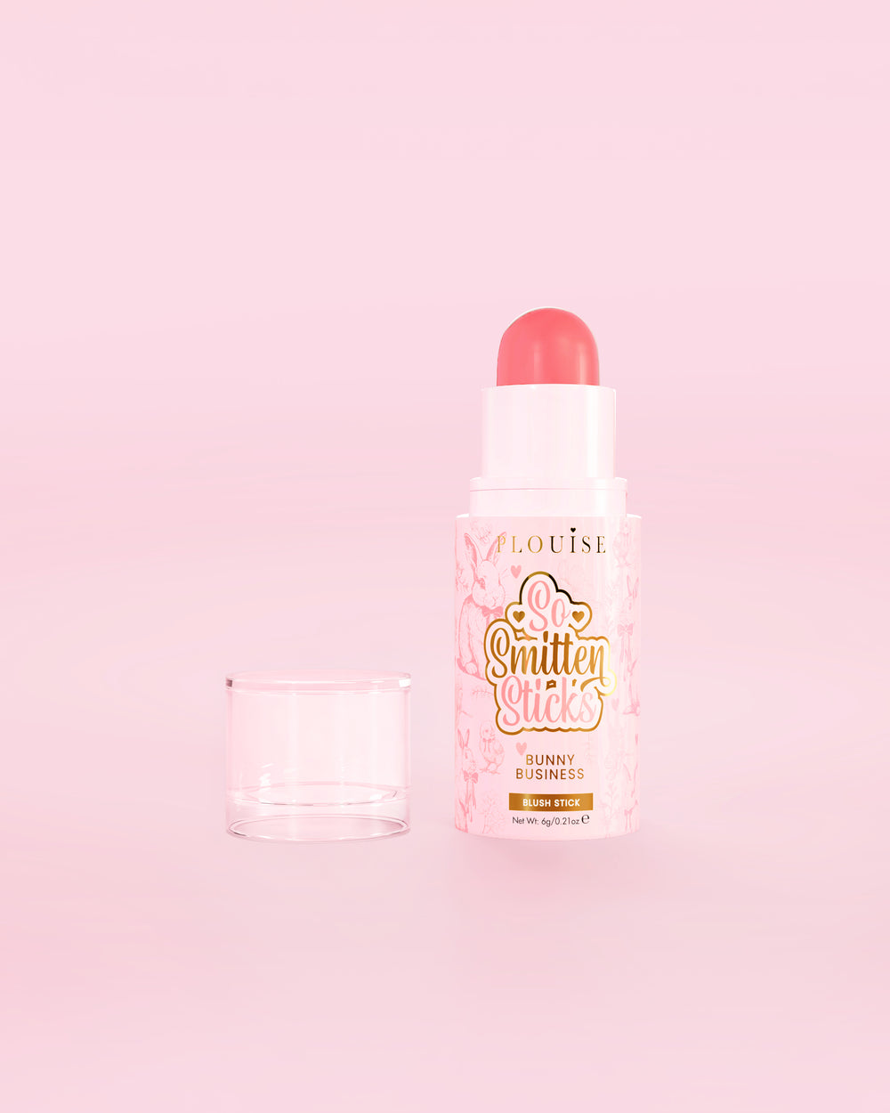 Róż w sztyfcie P.Louise So Smitten w odcieniu Bunny Business
