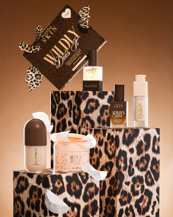 Cheetah Soft Savage Refresh & Renew Skincare Set