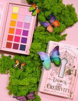 Odblokuj swoją kreatywną paletę cieni do powiek Rainbow