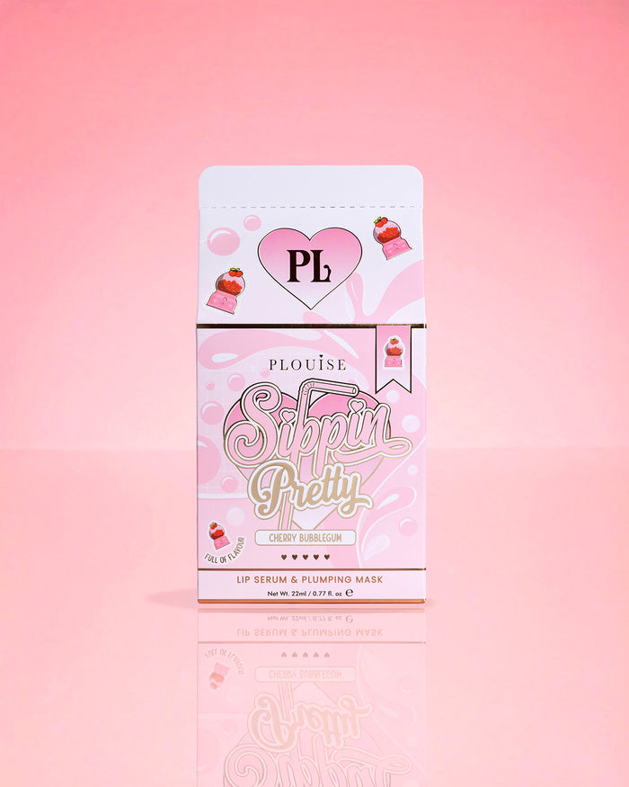 P.Louise Sippin Pretty Peptide Lip Serum & Treatment Duo Cherry Bubblegum Opakowanie
