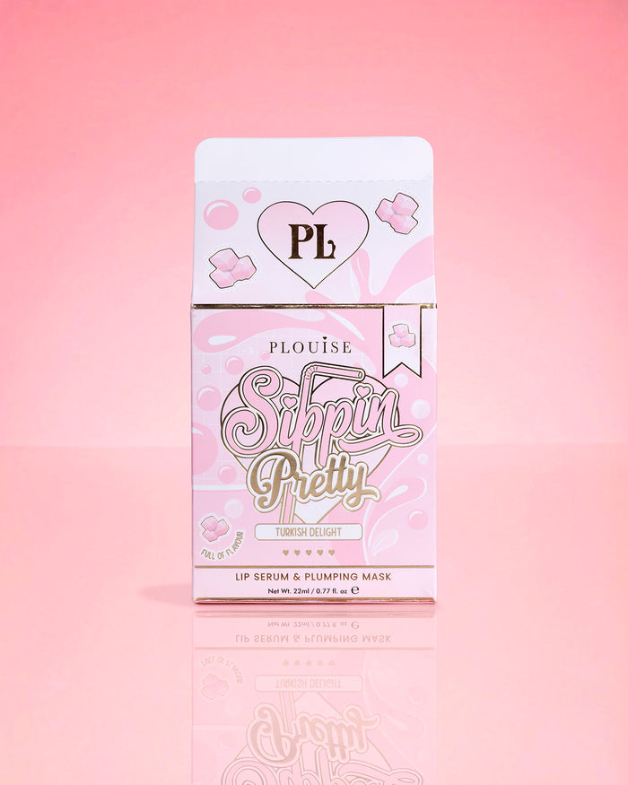 P.Louise Sippin Pretty Peptide Lip Serum & Treatment Duo Opakowanie Turkish Delight