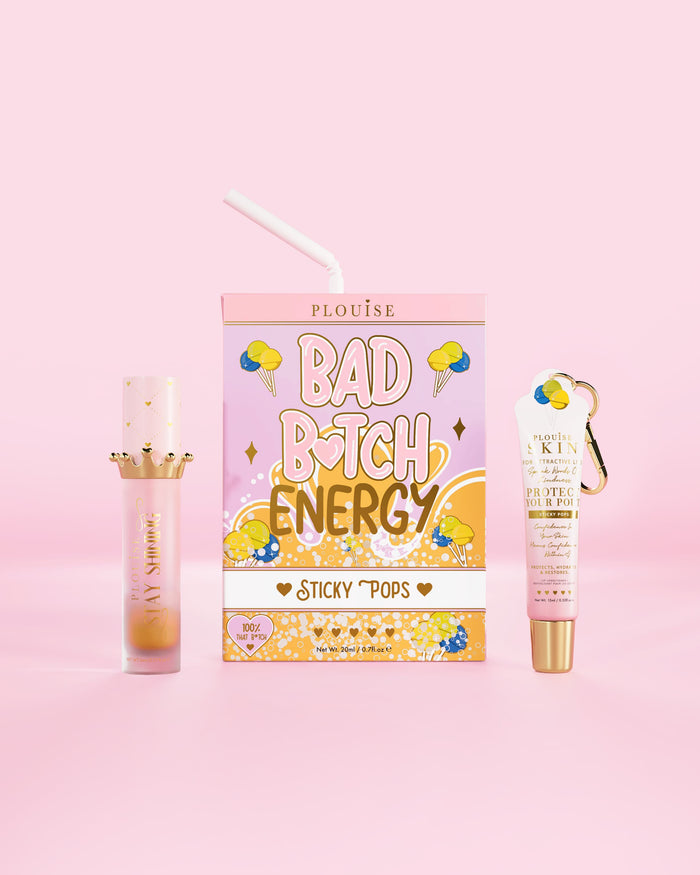 Duet odżywki do ust Bad Bitch Energy i olejku do ust