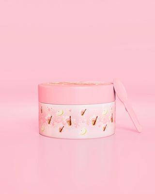 P.Louise owinięta i gotowa walizka