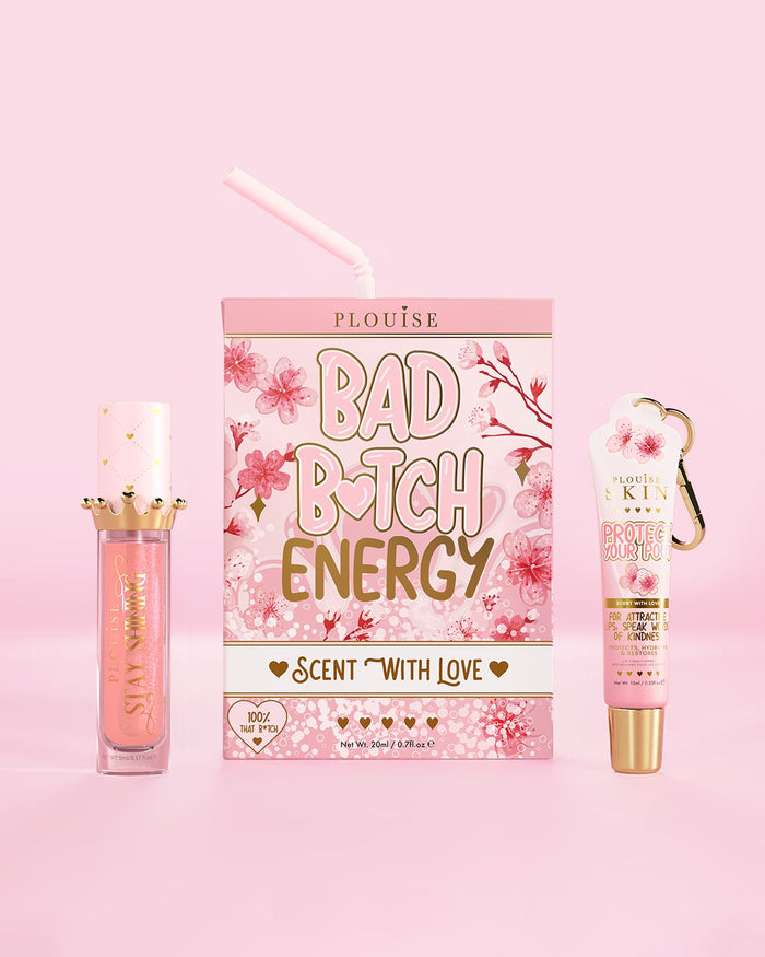 Duet odżywki do ust Bad Bitch Energy i olejku do ust