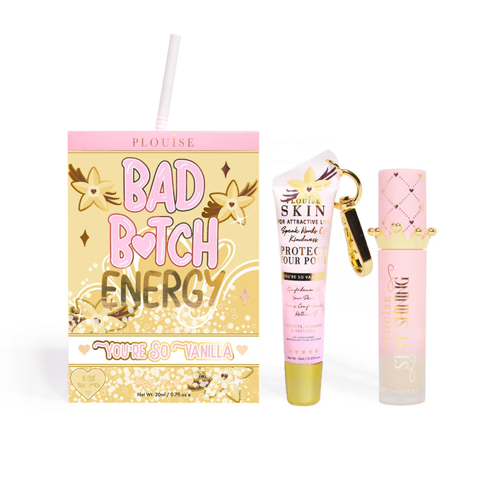 Duet odżywki do ust Bad Bitch Energy i olejku do ust